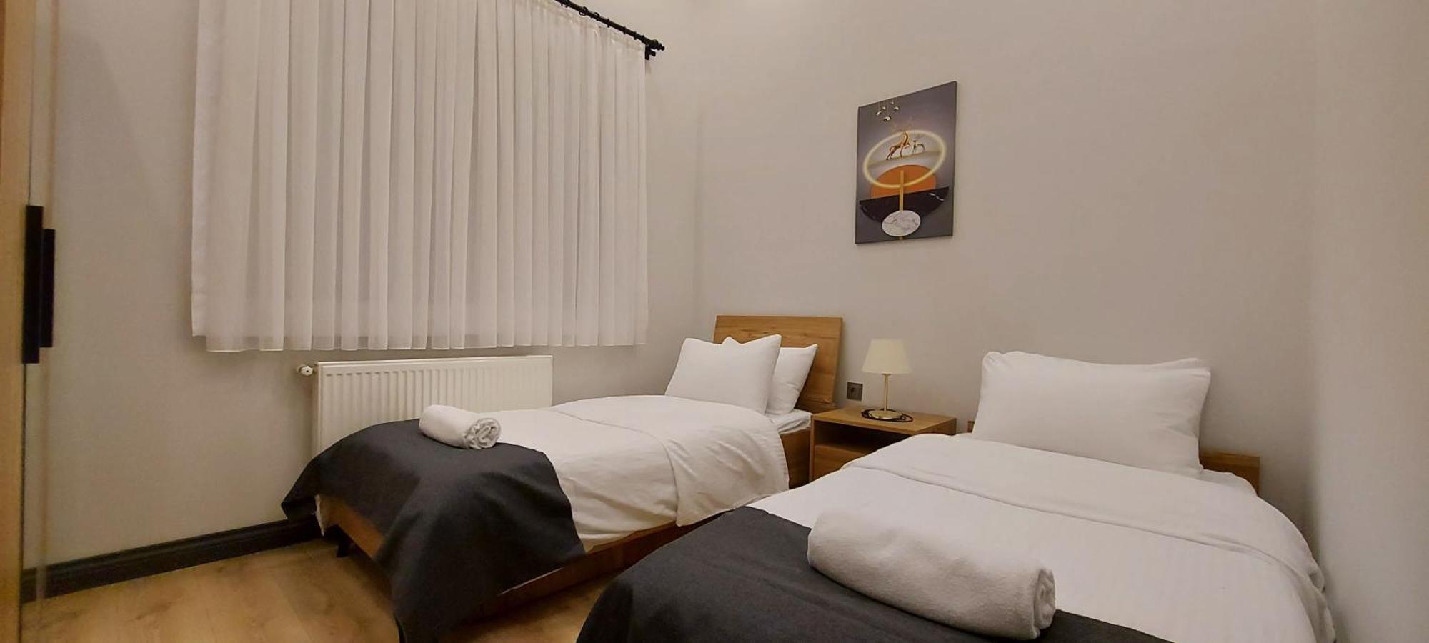 New Flat&large Living Space 2-3 Near By Lara Apartment Antalya